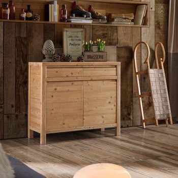 Credenza 2 porte in Abete