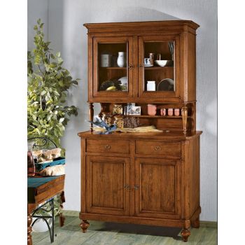 Showcase with matching sideboard