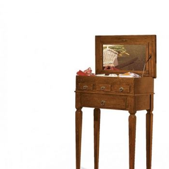 Porta gioie con piano apribile.