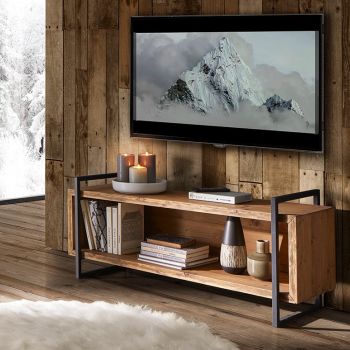 Porta tv Abete e ferro