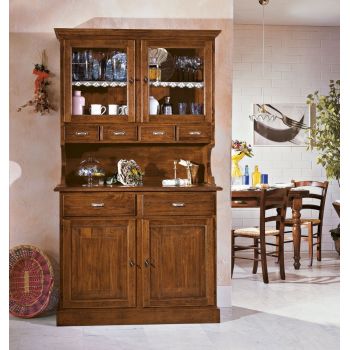 Showcase with matching sideboard