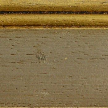 Particolare della finitura.