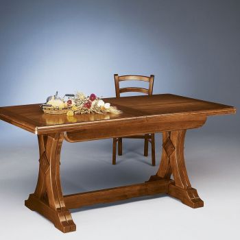 Toulipier rectangular table 160 cm with extensions